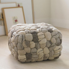 Eclectic Floor Pillows And Poufs by VivaTerra