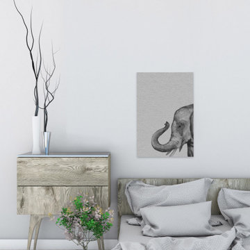"Gentle Giant II" Painting Print on Wrapped Canvas