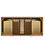 Toby 48" Single Bathroom Vanity Cabinet Base Only in Brown