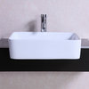 32" Belvedere Modern Wall Mounted Bathroom Vanity With Vessel Sink, Espresso