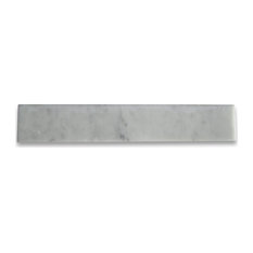 2"x12" Carrara White Marble Tile Polished Carrera, Set of 600