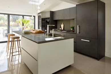 Inspiration for a contemporary kitchen in London.
