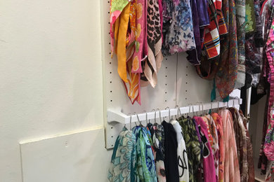 Example of a classic closet design in Raleigh