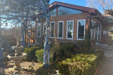 Example of a trendy home design design in Denver