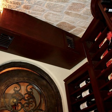 Ductless Split Cooling Unit for Texas Wine Cellar Installation Project