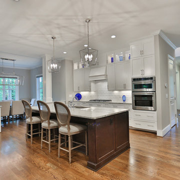 Transitional Cottage Custom Home in Governors Club