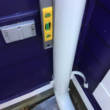 Painted Steel Gutter System