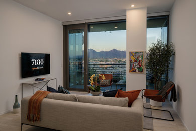 Minimalist home design photo in Phoenix