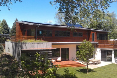 Modern exterior home idea in Denver