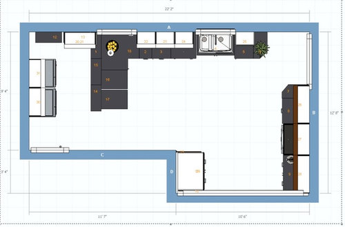 Help! where to place my electric range.