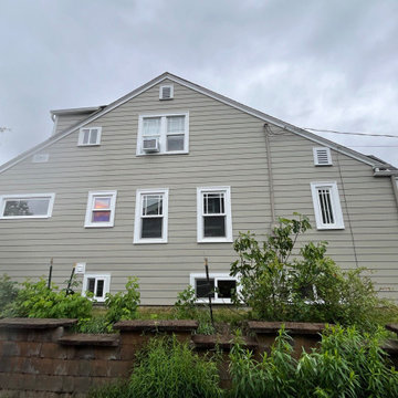 Siding Installation - James Hardie Lap Siding in Cobble Stone