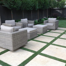 PAVERS ON GRASS