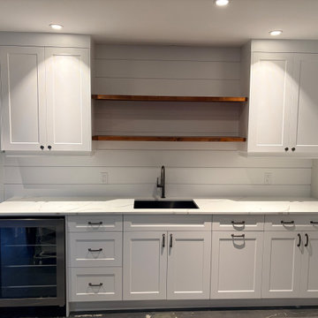 Custom Kitchenette & Coffee Bar