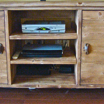 Custom Chunky Console Table