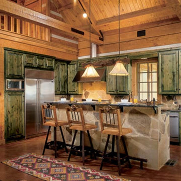 McCaslin Log Home - Prestwick Model