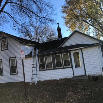 CertainTeed Landmark shingles in Moire Black & Mule-Hide SA sheet black install
