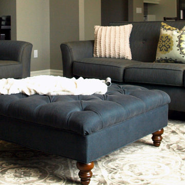 Transitional And Casual Greatroom