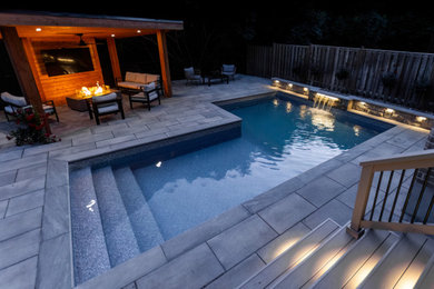 Example of a pool design in Toronto