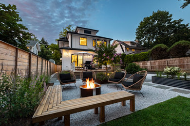 Inspiration for a patio remodel in New York