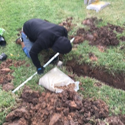 French Drain Installation - Watering And Irrigation Equipment