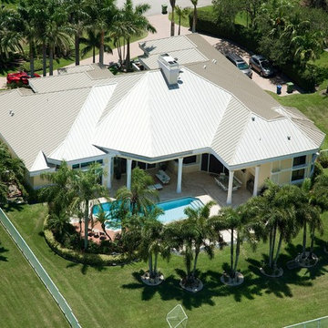 Standing Seam Metal Roof Color: Champagne