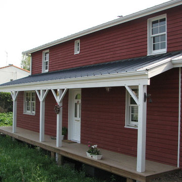 Maison à ossature bois - 136 m² - Saint André Goule d'Oie (Vendée, 85)