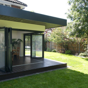 Large cantilevered extension in Beckenham