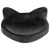 Marble, 5" Cat Tray, Black