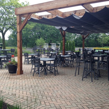 Arlington Lakes Golf Club chooses Infinity Canopy to cover their pergola.