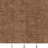 Brown Solid Woven Velvet Upholstery Fabric By The Yard