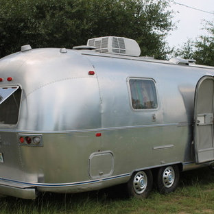 Example of an eclectic exterior home design in Miami