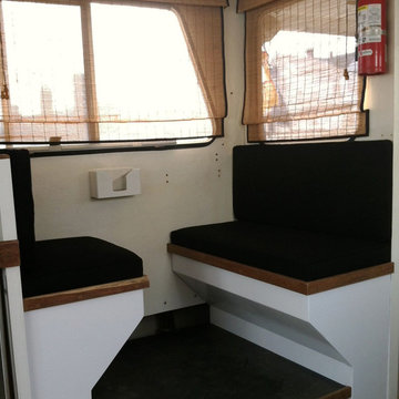 Custom Boat Cabin Bench Cushions