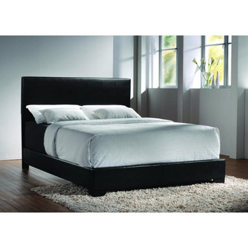 Coaster Conner Transitional Black Upholstered Full Bed 57x80x47 Inch