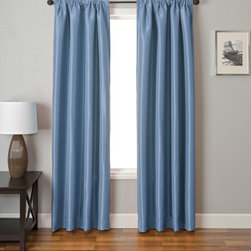 Blindsgalore Signature Drapery Panel: Energex Solid Blackout - Curtains