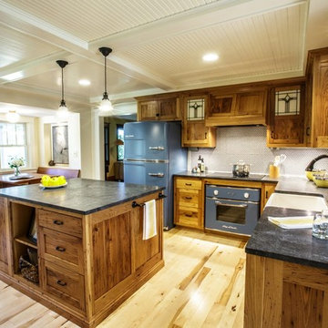 Rustic Retro Kitchen