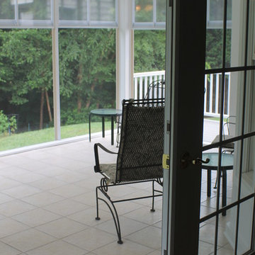 Three Season Room with Heated Tile Floor