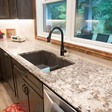 Woodsy Cabin Kitchen