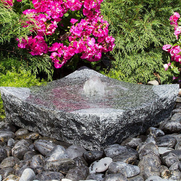 Bowled Zen Granite Fountain Kit