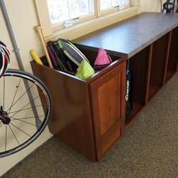 Garage Sporting Goods Cabinetry - Garage And Tool Storage