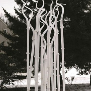 "Glass Grass" - Great Garden Sculptures