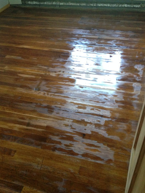 Help Wood Floor Varnish Disaster, Can You Sand And Varnish Laminate Flooring