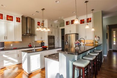 Example of a trendy kitchen design in Other