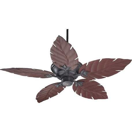 Quorum Monaco Ceiling Fan, Toasted Sienna