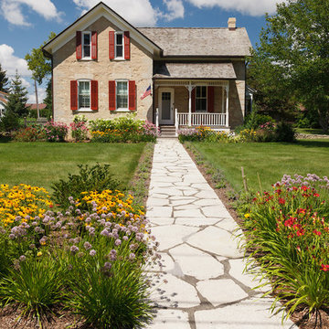 Farmhouse Landscape Renovation - Cedarburg