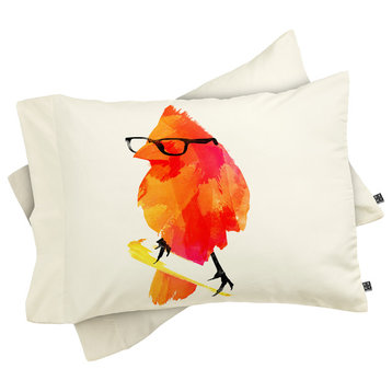 Deny Designs Robert Farkas Punk Bird Pillow Shams, King