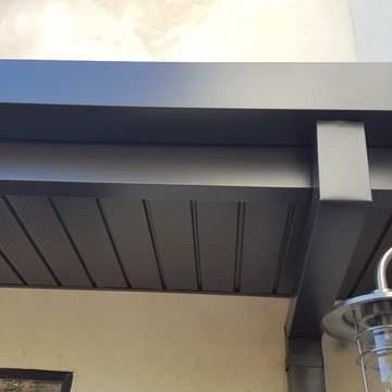 Cladding-Soffits, Fascia, Beams. Box Gutter "Tall" Glendale Ca.