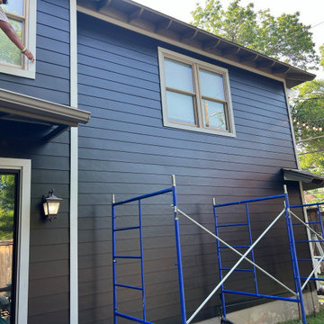 James Hardie Planks, Dream Collection - Anchor Black siding