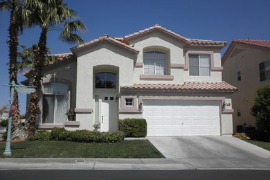 Example of a trendy exterior home design in Las Vegas