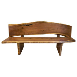 Rustic Outdoor Benches by The Lumber Shack