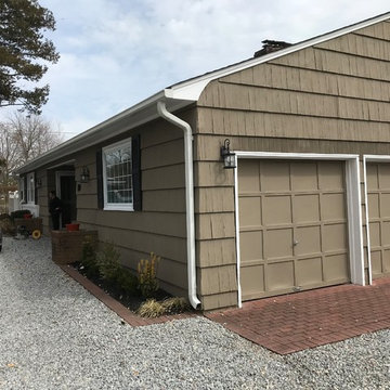 Exterior painting job